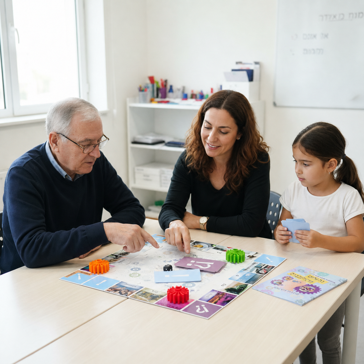 משחק גלגלים מסתובבים לשיקום דיבור | Rehabilitation speech therapy board game